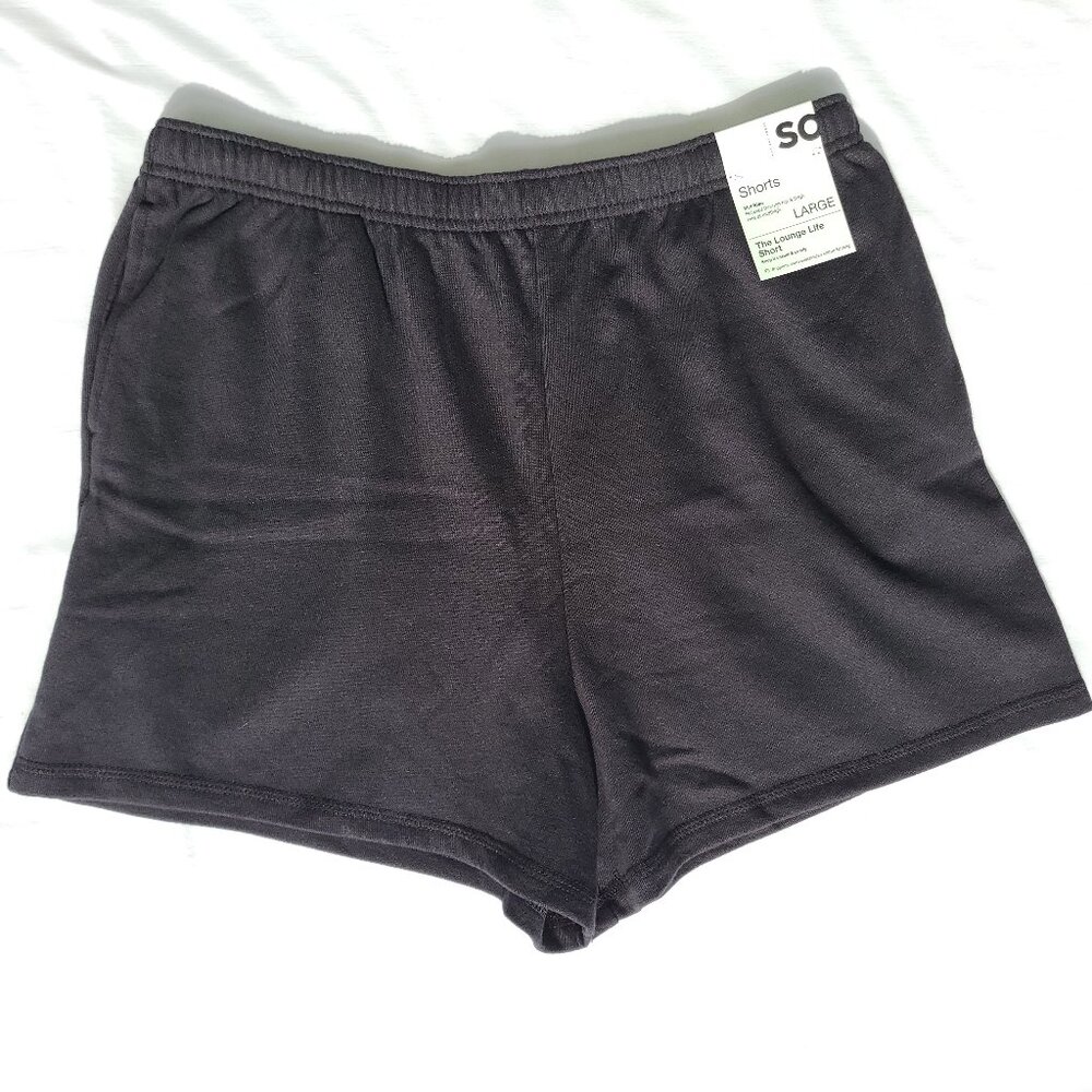 SO Lounge Life Shorts, Mid Rise - Size L - NWT!